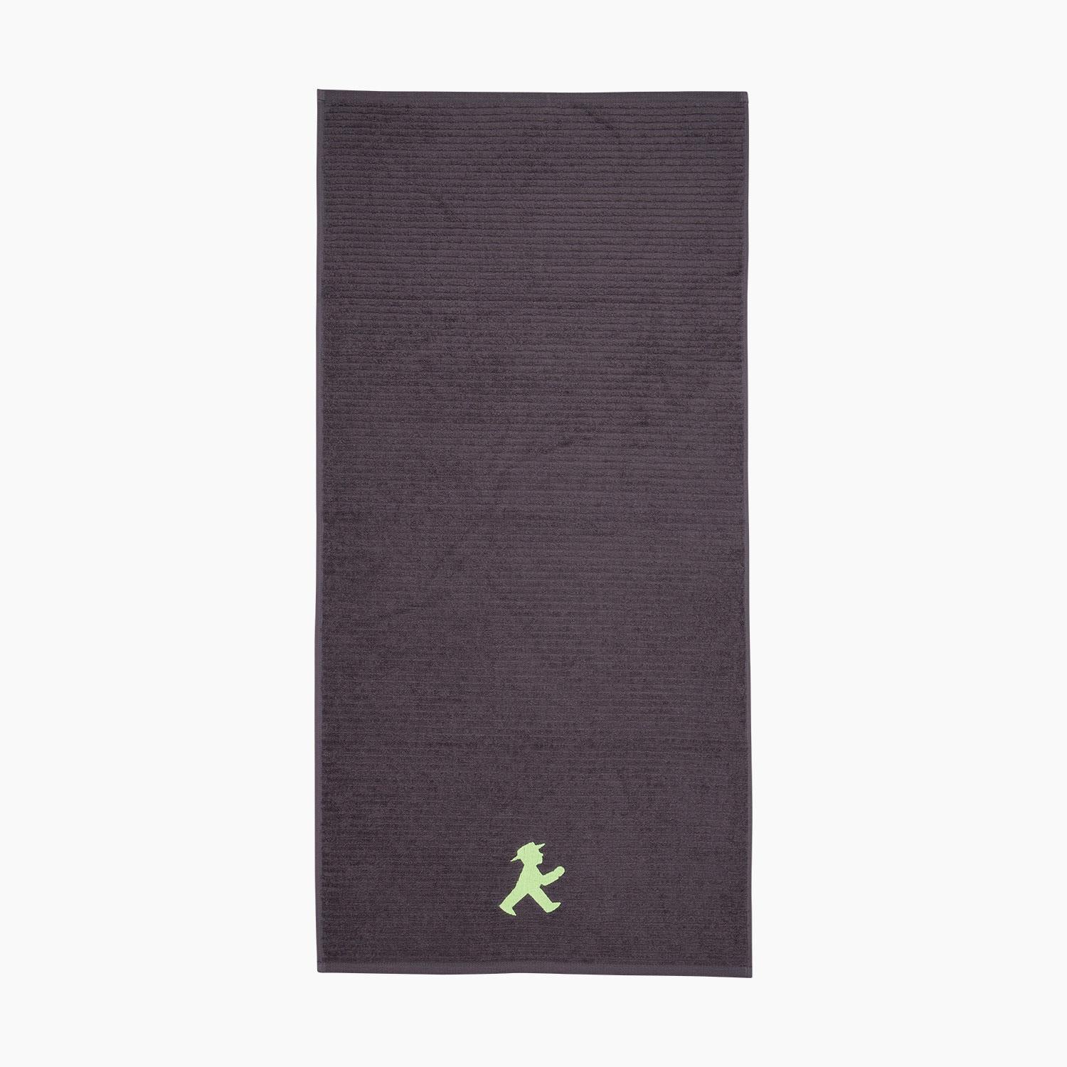Ampelmann-WASSERMANN-Handtuch-graphit-Geher