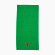 Ampelmann-WASSERMANN-Handtuch-grün-Steher
