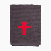 Ampelmann-WASSERMANN-Handtuch-graphit-Steher