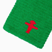 Ampelmann-MASSEUR-Waschhandschuh-grün-Steher