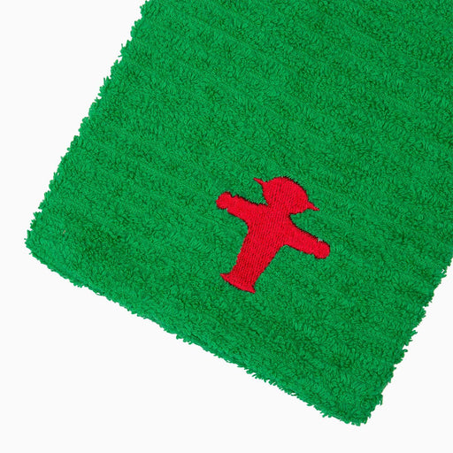Ampelmann-MASSEUR-Waschhandschuh-grün-Steher