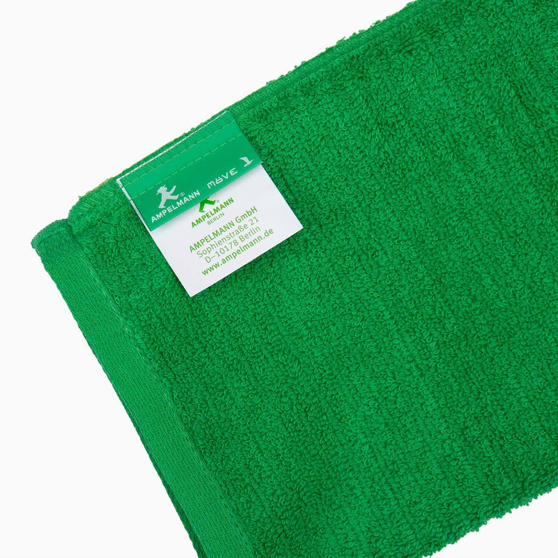 Ampelmann-MASSEUR-Waschhandschuh-grün-Steher