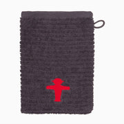 Ampelmann-MASSEUR-Waschhandschuh-anthrazit-Steher