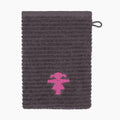 Ampelmann-MASSEURIN-Waschhandschuh-graphit-Stick-Ampelfrau