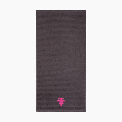 Ampelmann-WASSERFRAU-Handtuch-graphit-Stick-Ampelfrau