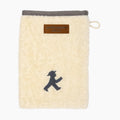Ampelmann-MASSEUR-Waschhandschuh-natur/dunkelgrau-Geher