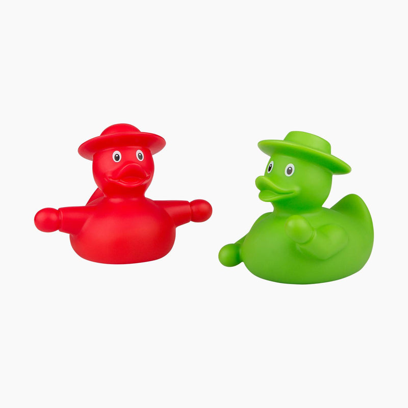 Ampelmann-KÄPTN-SCHNABEL-Badeente-grün-Geher