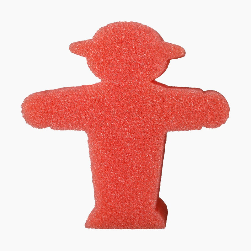 Ampelmann-HAUSHÄLTER-Küchenschwamm-rot/weiß-Steher