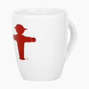 Ampelmann-WACHMACHER-Tasse-weiß-Steher