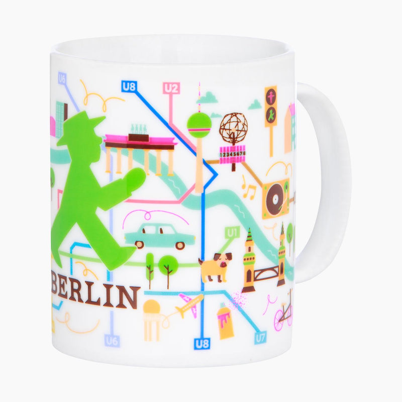 Ampelmann-FRÜHAUFSTEHER-Henkelbecher-Stadtplan-weiß-Geher