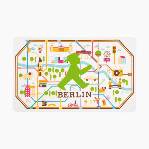 Ampelmann-NIMMERSATT-Frühstücksbrett-Stadtplan