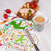 Ampelmann-NIMMERSATT-Frühstücksbrett-Stadtplan