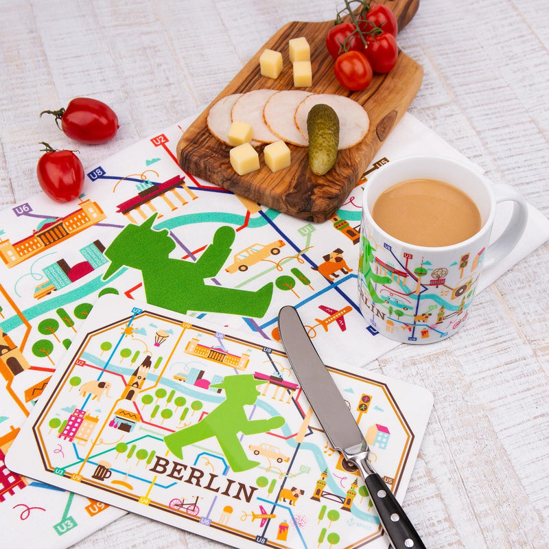 Ampelmann-NIMMERSATT-Frühstücksbrett-Stadtplan
