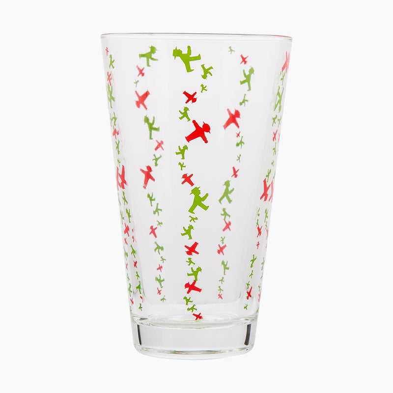 Ampelmann-DURSTLÖSCHER-Trinkglas-klar-Geher/Steher-33-cl