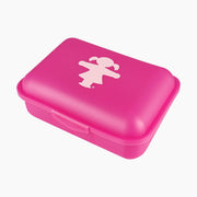 Ampelmann-PAUSIERER-Brotdose-pink-Ampelfrau