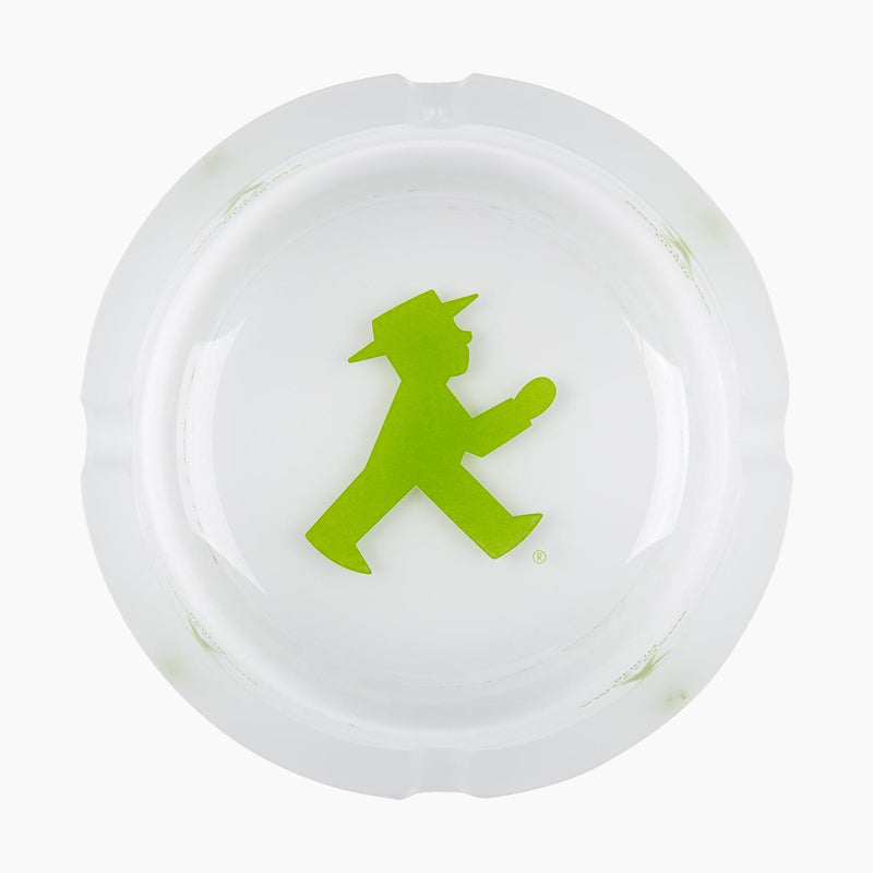 Ampelmann-ASCHER-Aschenbecher-Glas-Geher