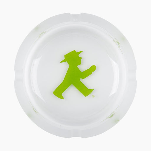 Ampelmann-ASCHER-Aschenbecher-Glas-Geher