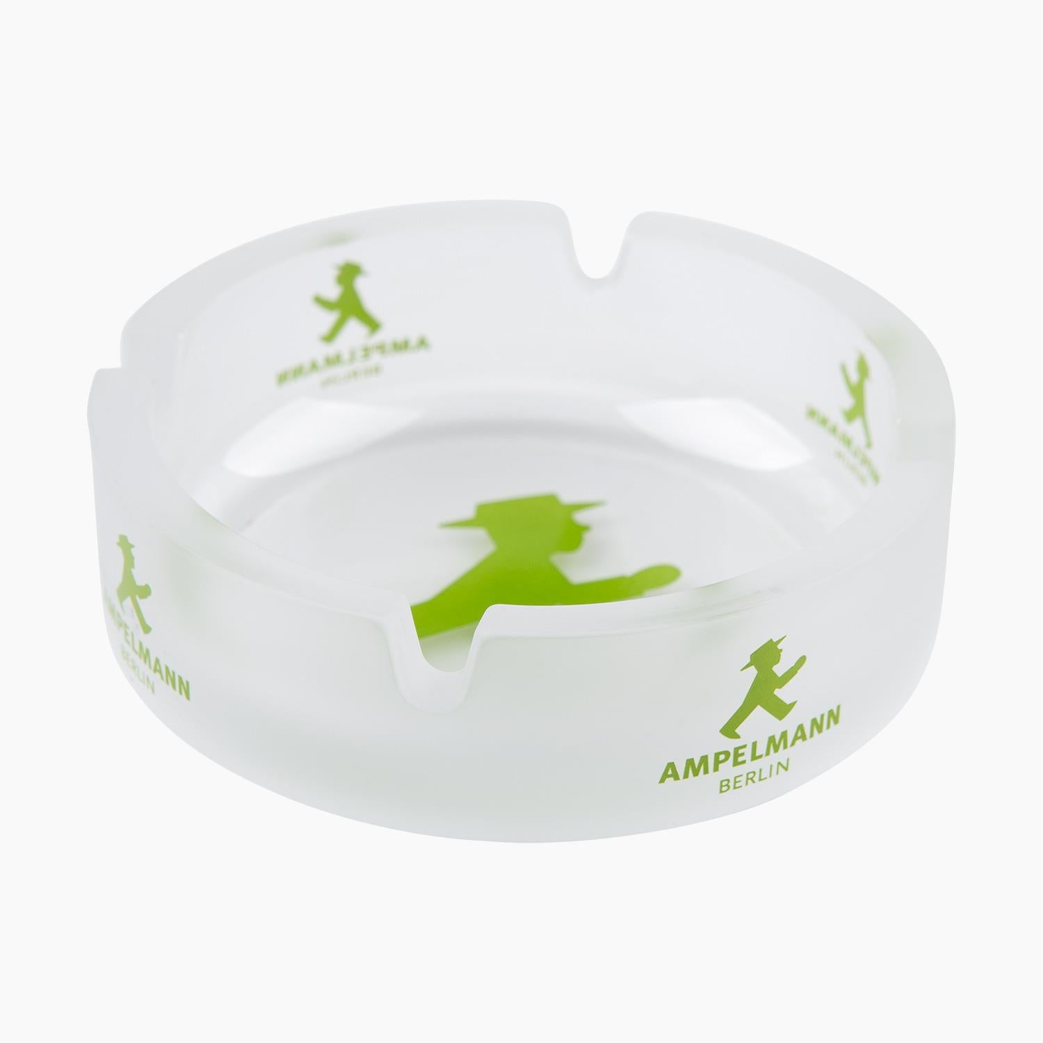 Ampelmann-ASCHER-Aschenbecher-Glas-Geher