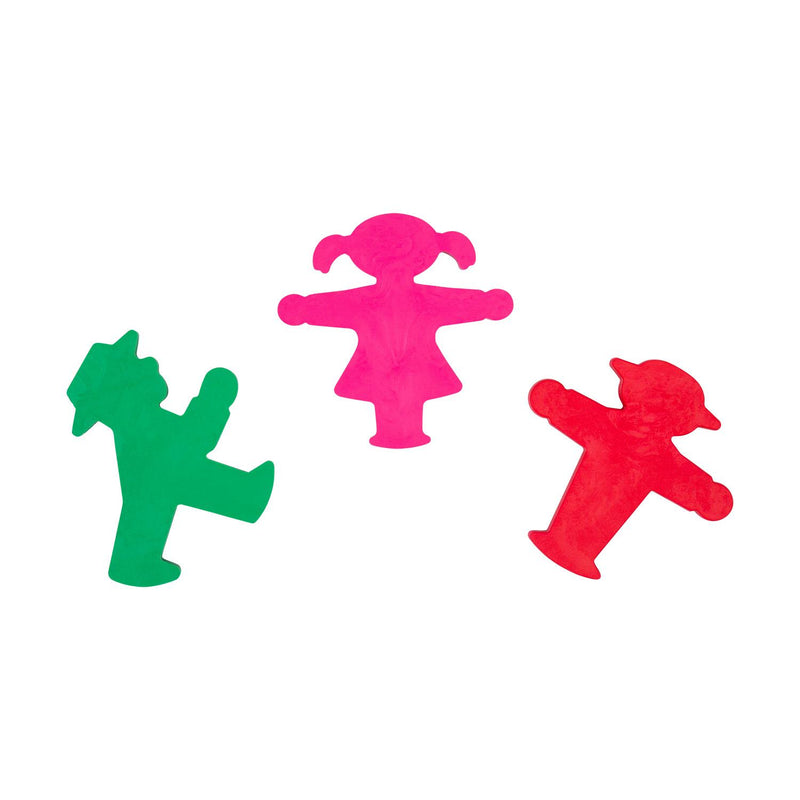 Ampelmann-LEHRERIN-Radiergummi-rosa-Ampelfrau
