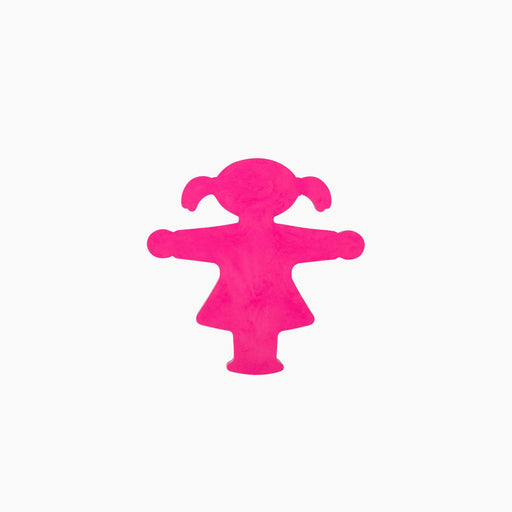 Ampelmann-LEHRERIN-Radiergummi-rosa-Ampelfrau
