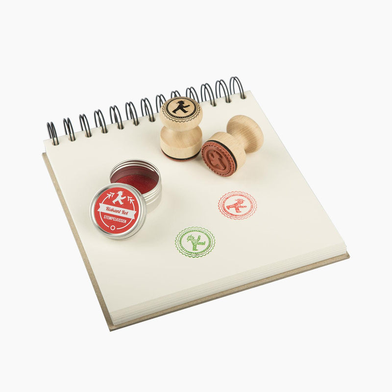 Ampelmann-STEMPELMANN-Geher-Buchenholz-lackiert-Ø30mm