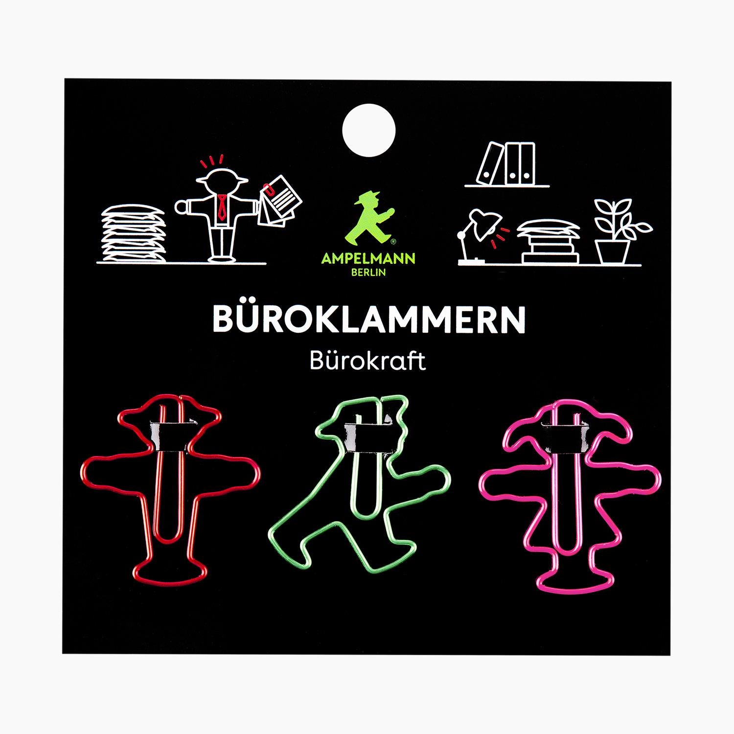 Ampelmann-BÜROKRAFT-Büroklammern-Geher,-Steher,-Ampelfrau
