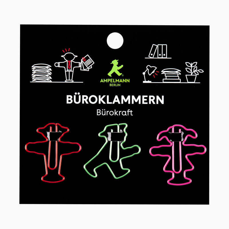 Ampelmann-BÜROKRAFT-Büroklammern-Geher,-Steher,-Ampelfrau