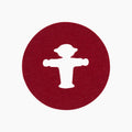 Ampelmann-DRUNTERSETZER-klein-Untersetzer-rot-Steher