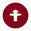Ampelmann-DRUNTERSETZER-groß-Untersetzer-rot-Steher