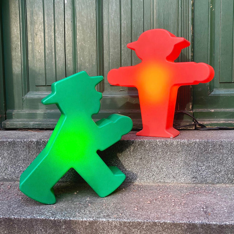 LED Lampe Steher Ampelmännchen