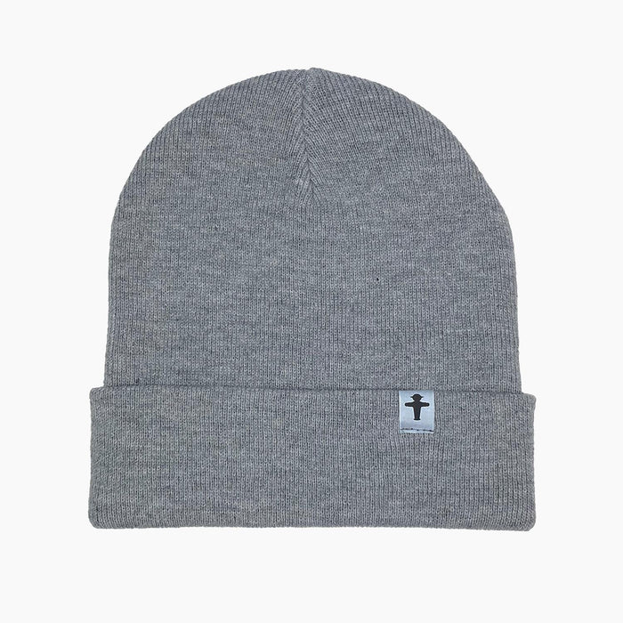 Ampelmann-WINTERFREUND-Mütze-hellgrau-melange-Geher-dunkelgrau-reflektierend