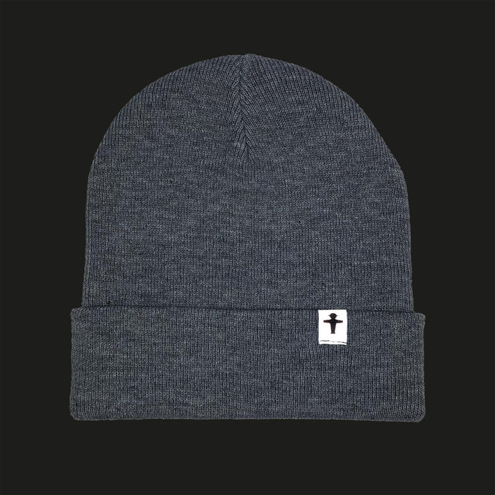 Ampelmann-WINTERFREUND-Mütze-hellgrau-melange-Geher-dunkelgrau-reflektierend