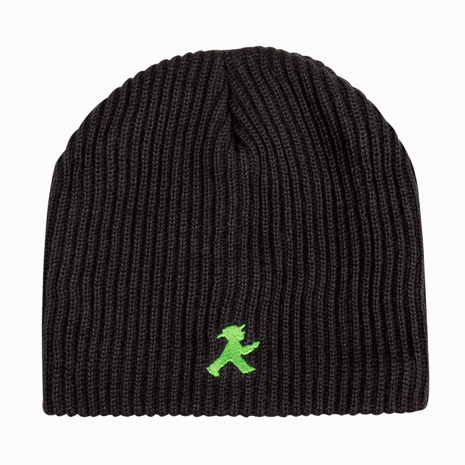 Ampelmann-WINTERSCHRECK-Mütze-schwarz-Geher-Einheitsgröße