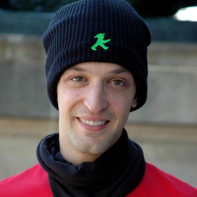 Ampelmann-WINTERSCHRECK-Mütze-schwarz-Geher-Einheitsgröße