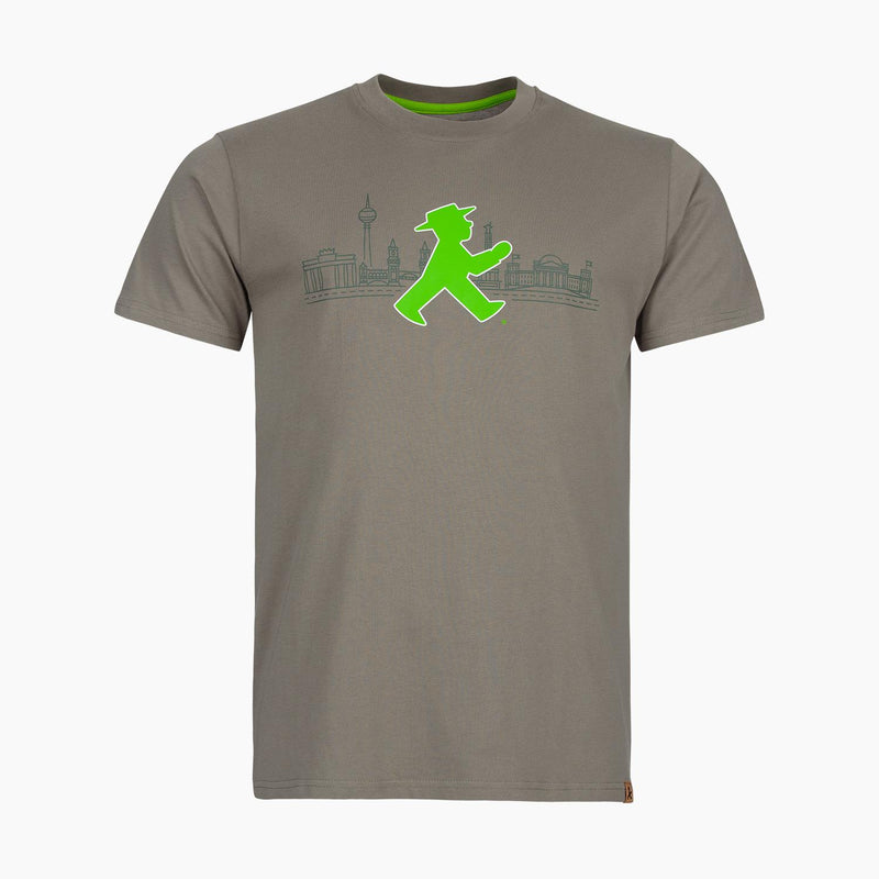 Lässiges Berlin-T-Shirt mit Ampelmann-Aufdruck - Unisex  - aus 100% Baumwolle - optimaler Tragekomfort