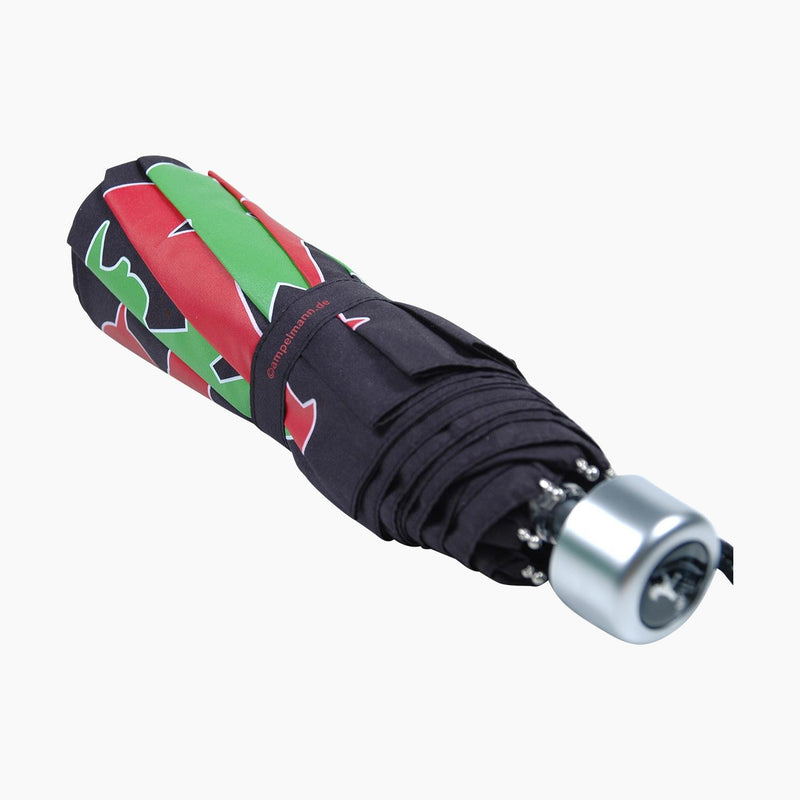 Regenschirm Taschenschirm Ampelmännchen