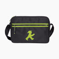 Ampelmann-TRAINER-Sporttasche-schwarz-Geher-grün
