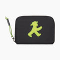 Ampelmann-SCHATZMEISTER-Geldbörse-schwarz-Geher-grün
