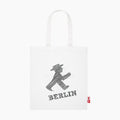 Ampelmann-STRICHMÄNNCHEN-Stoffbeutel-naturweiß-Geher+Berlin/-Steher