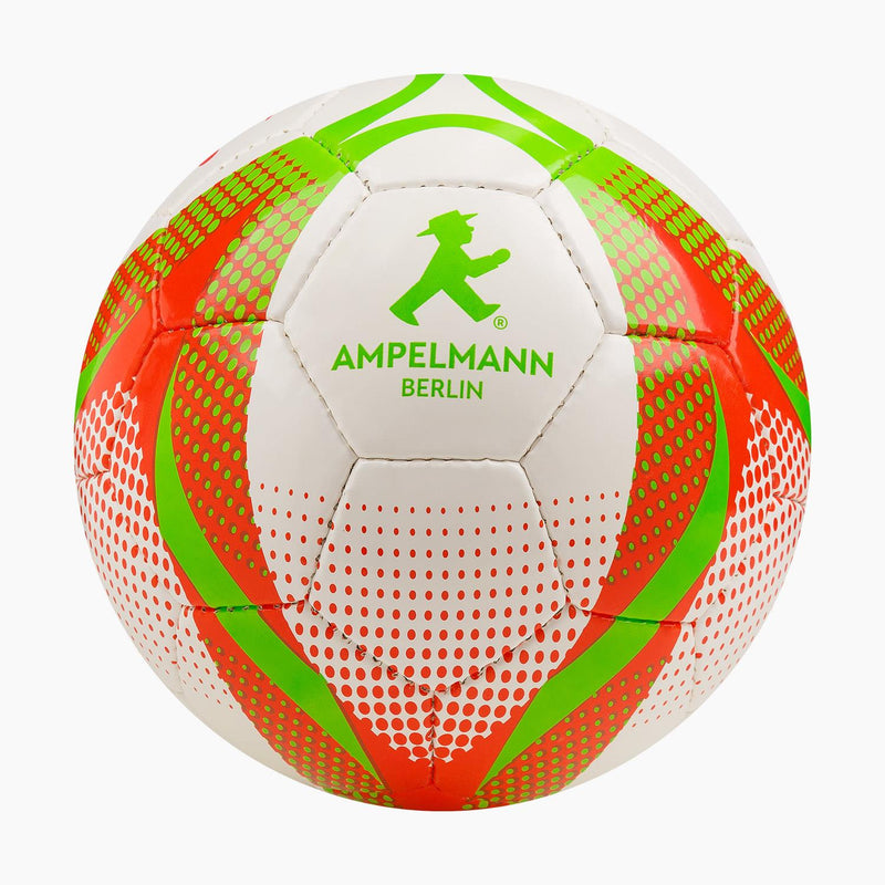 Ampelmann-SPIELMACHER-PROFIBALL-NEU-Fußball-weiß/rot/grün-Geher/Steher/Ampelmann