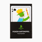Ampelmann-FALSCHSPIELER-Poker-/Romme-Spielkarten-52-Karten-+-3-Joker