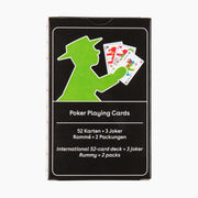 Ampelmann-FALSCHSPIELER-Poker-/Romme-Spielkarten-52-Karten-+-3-Joker