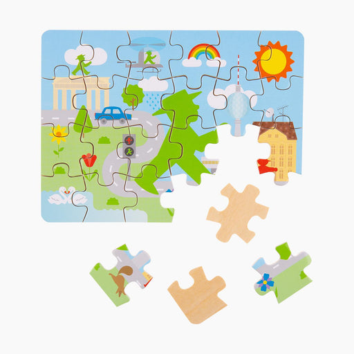 Ampelmann-LÜCKENFÜLLER-Minipuzzle-Berlin-Motiv-bunt-Geher