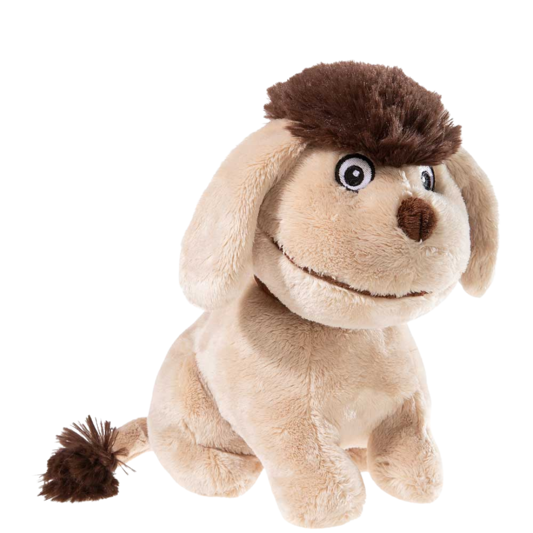 Plüschfigur groß - Hund Moppi.