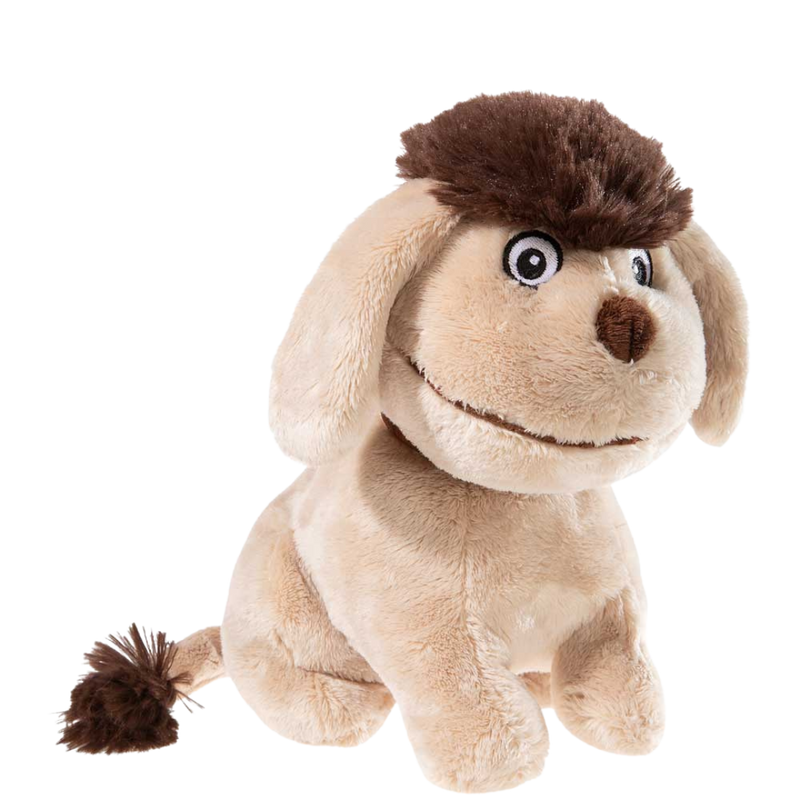 Plüschfigur groß - Hund Moppi.