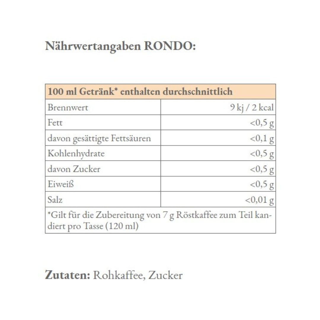 Rondo Original (Melange) - 500g gemahlen