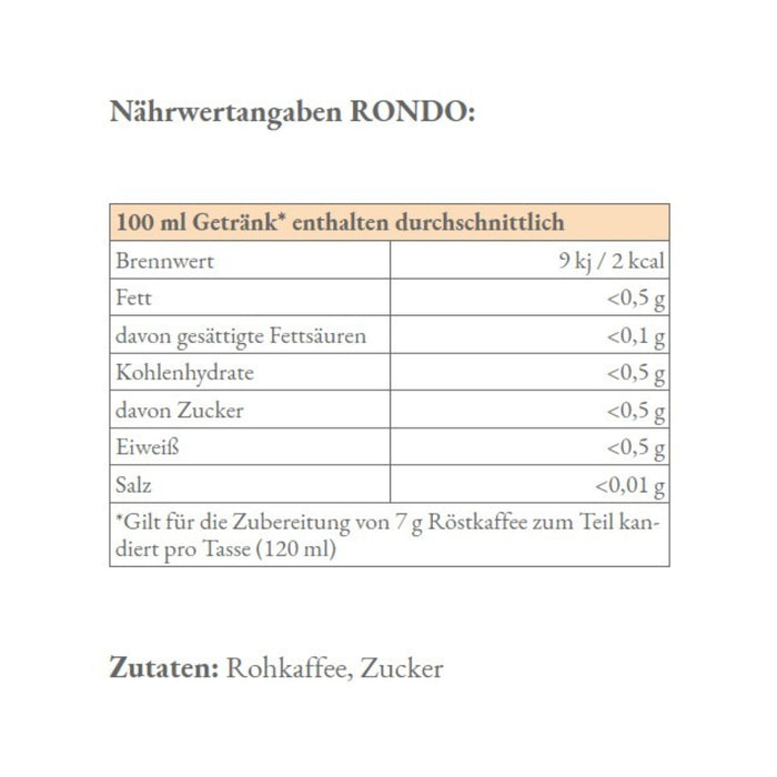 Rondo Original (Melange) - 500g gemahlen
