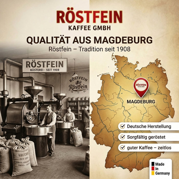 Im Nu – koffeinfreier Malzkaffee von Röstfein, 200 g Dose – mild, bekömmlich & kalorienarm