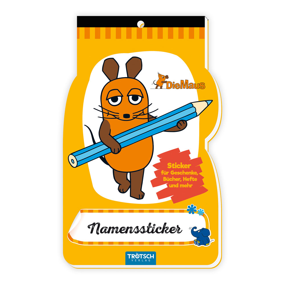 Die-Maus-Namenssticker