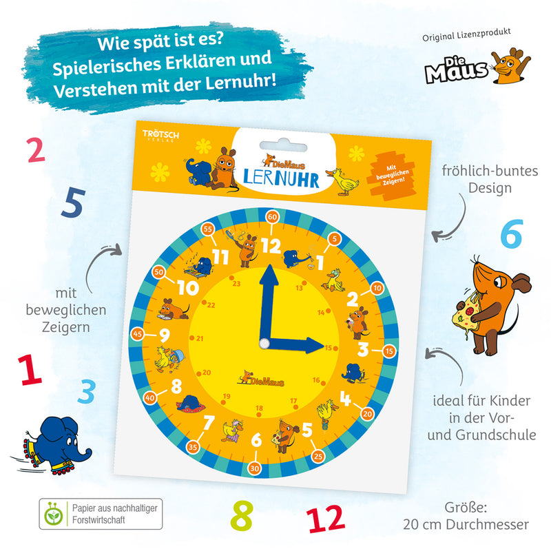 Lernuhr-Maus